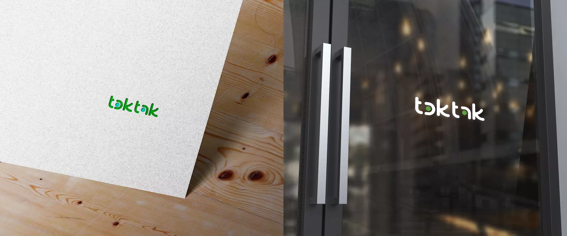 Разработка логотипа компании «Ток-Так» в Лыткарино