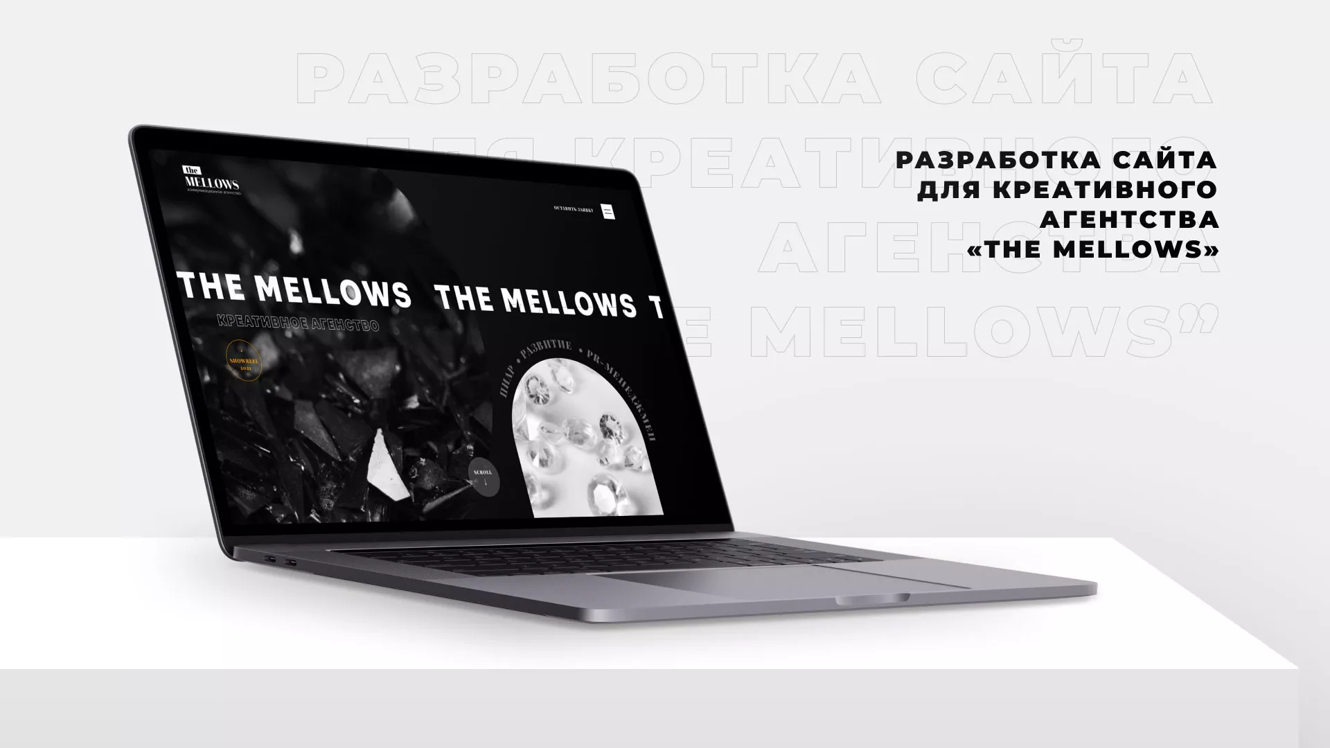 Разработка сайта креативного агентства «The Mellows» в Лыткарино