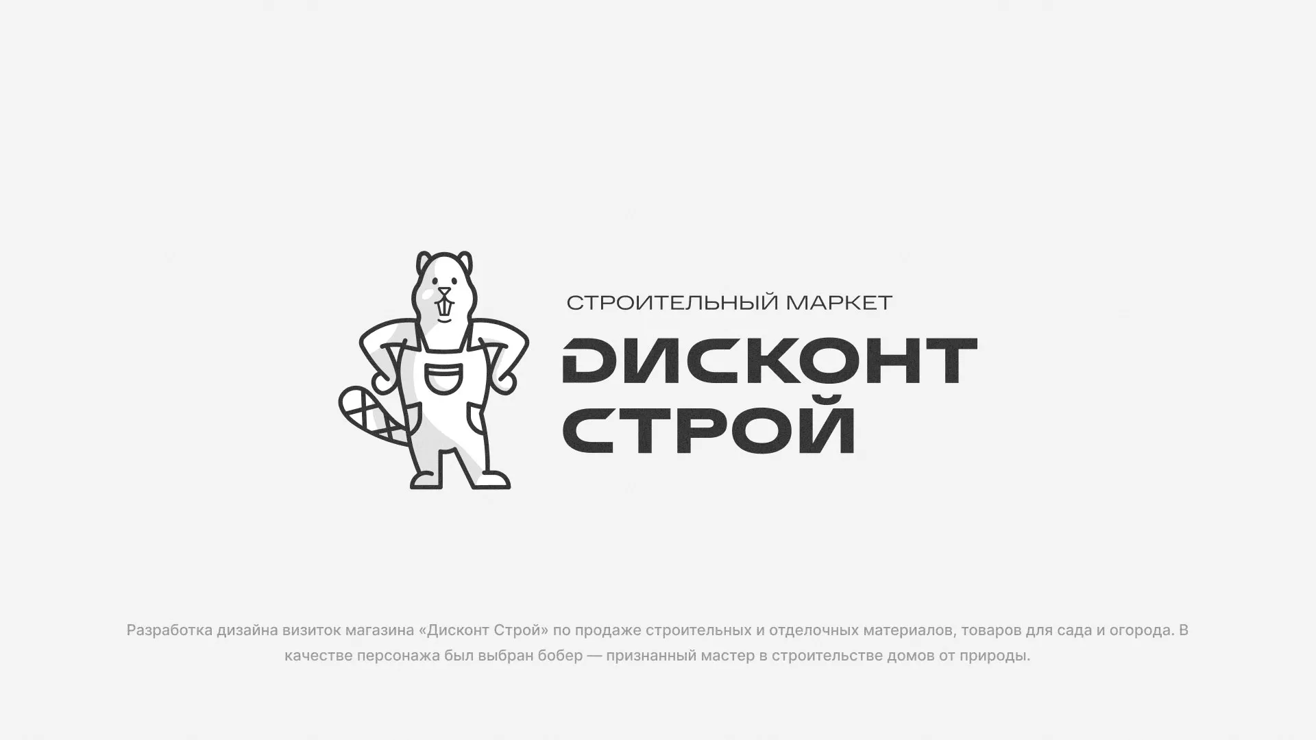 Разработка дизайна визиток магазина «Дисконт Строй» в Лыткарино